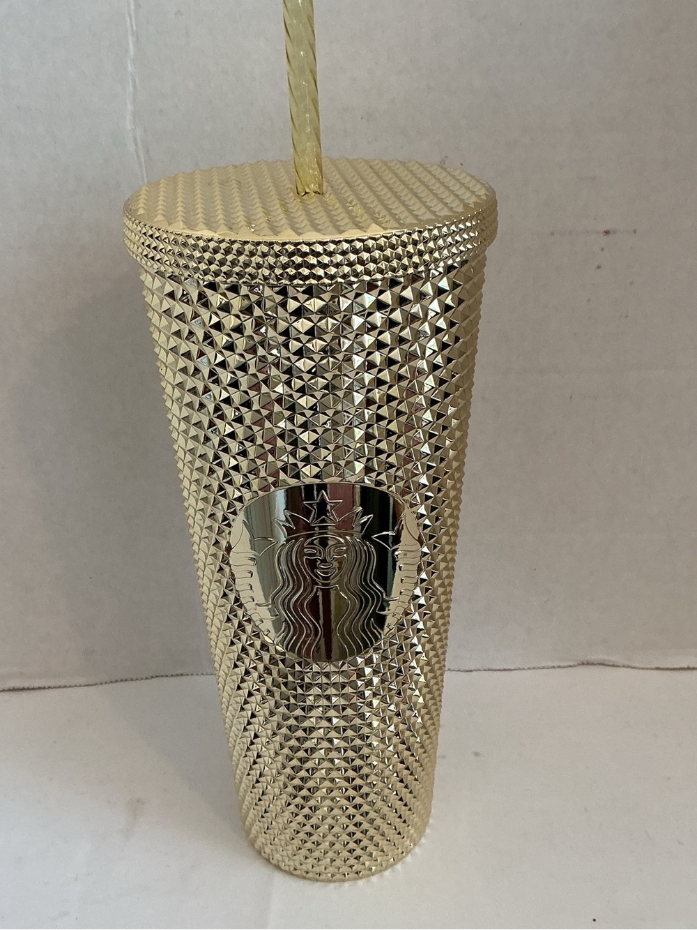 Starbucks Gold Studded New Reusable Tumbler with Straw